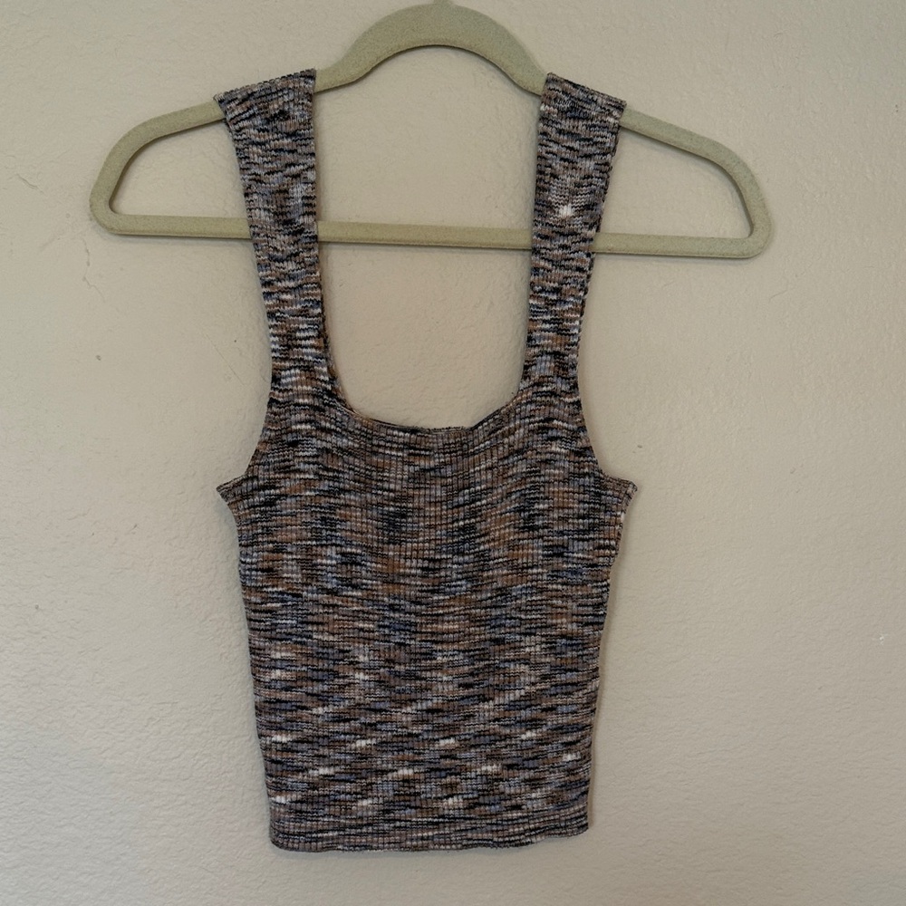 Abercrombie & Fitch Ribbed Knit Tank Top Size M